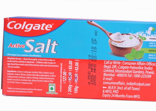 Colgate Active Salt (Get Extra 100 Gms)