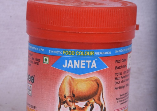 Janeta Food Color - Orange Red