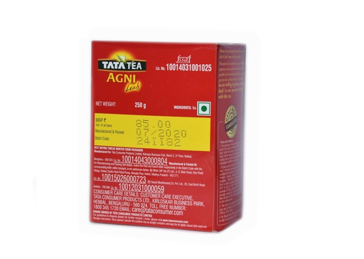 Tata Tea Agni Leaf 250Gms