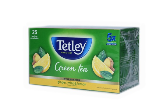 Tata Tetley Ginger Mint Tea Bags 25