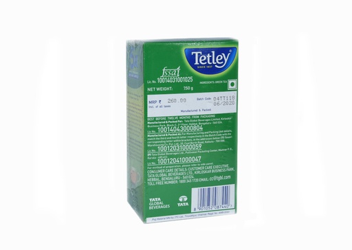 Tata Tetley Green Tea Long Leaf 250 Gms