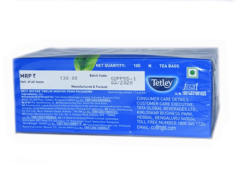 Tata Tetley Original TeaBags 100