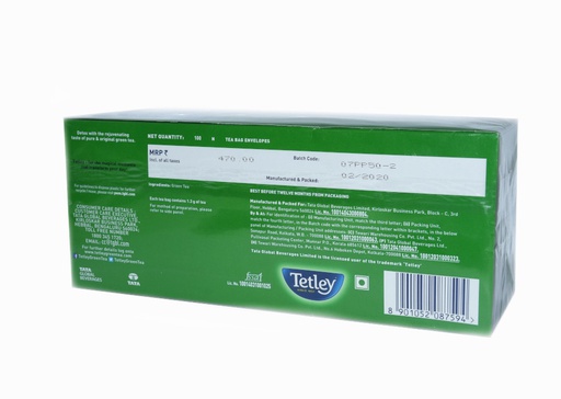 Tata Tetley PureOriginal TeaBags 100