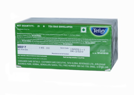 Tata Tetley PureOriginal TeaBags 25