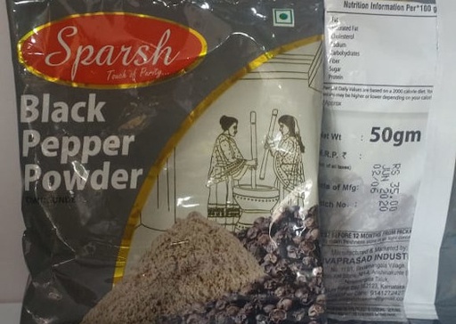 Sparsh Black Pepper Powder(Menasu)