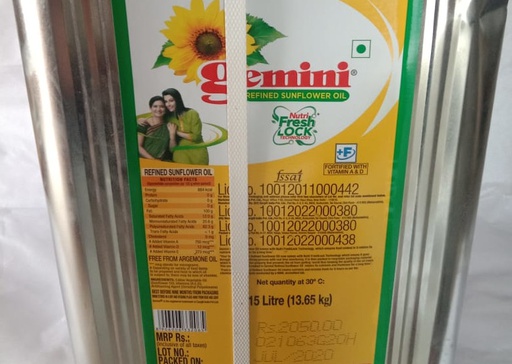 Gemini Sunflower Oil