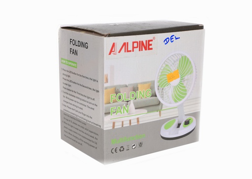 Alpine Folding Fan