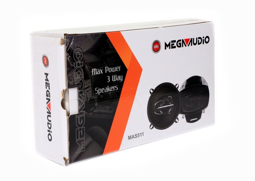 MegaAudio Max Power 3 Way Speakers