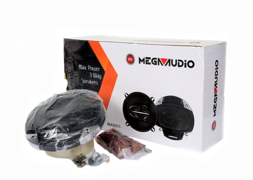 MegaAudio Max Power 3 Way Speakers