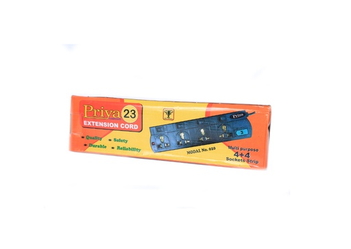 Priya Extension Cord 4 + 4