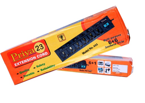 Priya Extension Cord 6 + 6