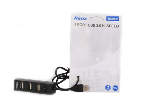 Ranz 4 Port 2.0 USB